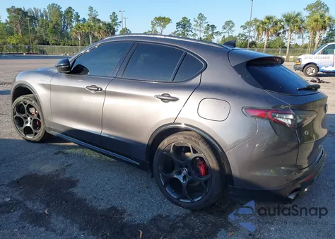 2024 Alfa Romeo Stelvio Veloce Awd from USA, damaged, VIN ZASPAKBNXR7D75924